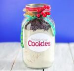 Подарочное шоколадно-овсяное печенье в банке