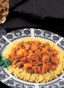 Лосось с карри