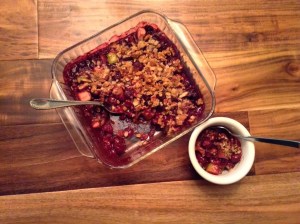 cherry crisp