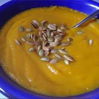 Суп из тыквы с корицей