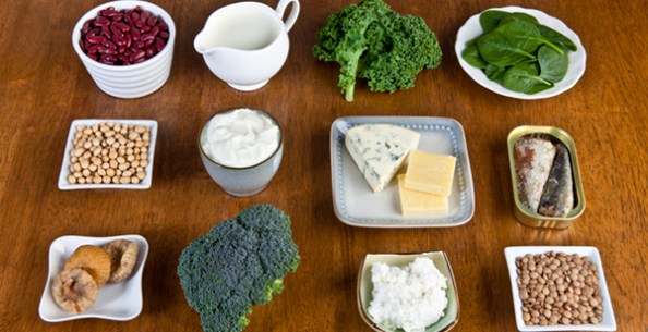 Food sources of calcium