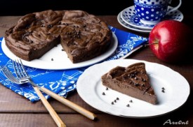 Шоколадный пирог с авокадо